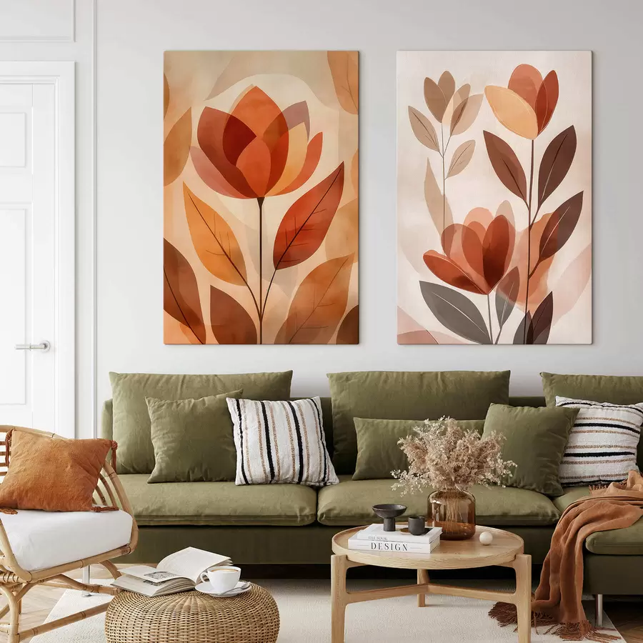 Fototapetai Boho gėlės m30308