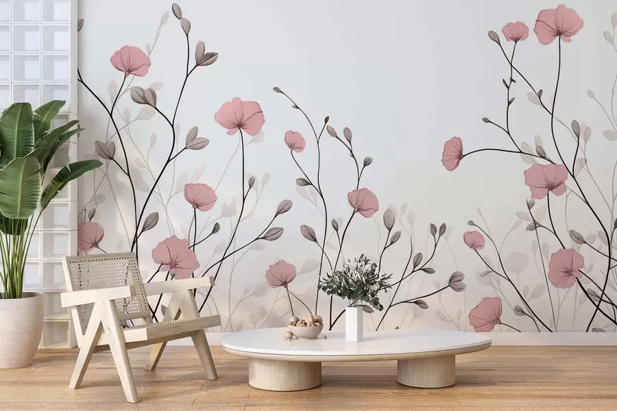 Fototapetai Laukinės gėlės w05485