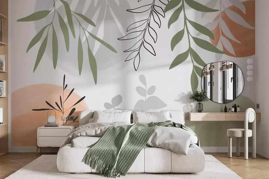 Fototapetai Abstrakti augmenija w05506