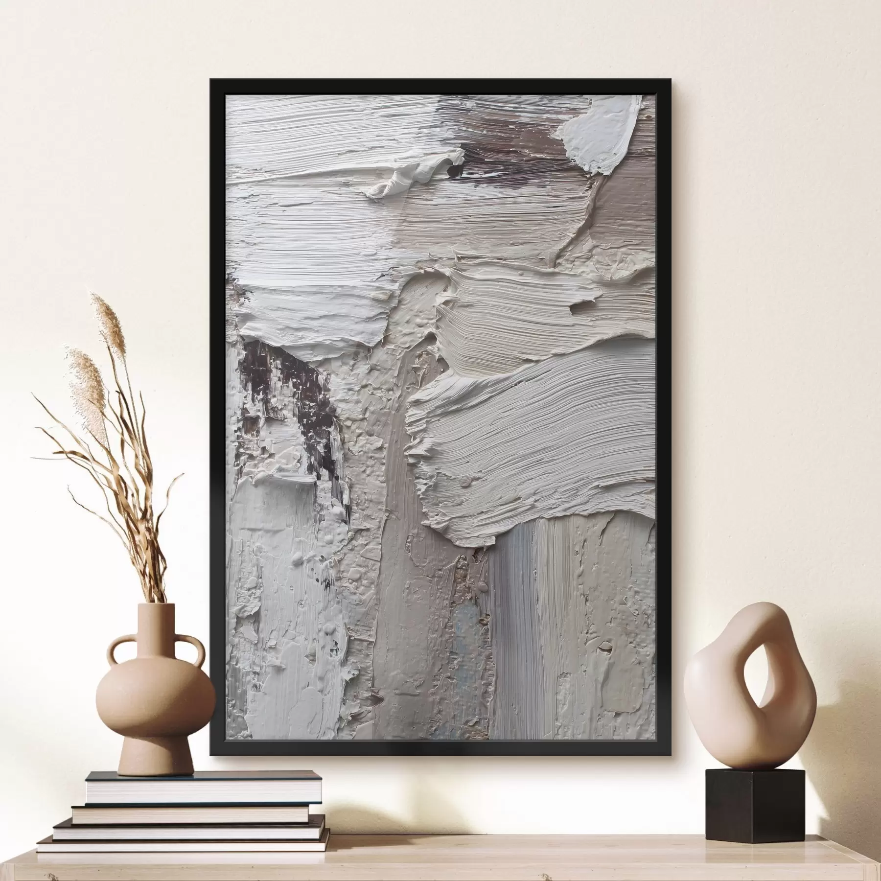 Fototapetai abstrakčios plačios potėpiai pastelinėmis spalvomis f48780