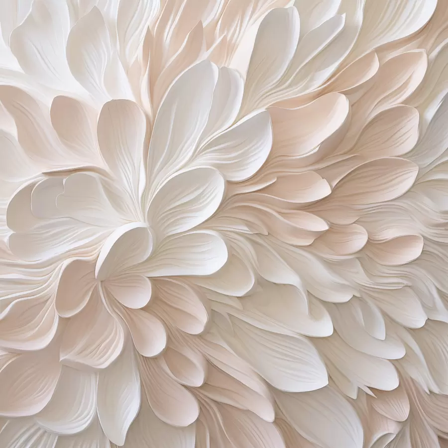 Fototapetai Tapybos stiliaus abstrakčių žiedlapių imitacija s48760