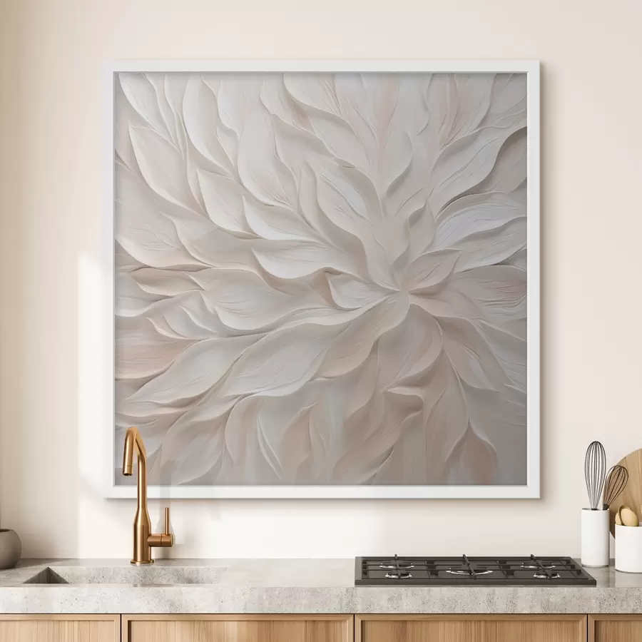 Fototapetai Tapybos stiliaus abstrakčių žiedlapių imitacija f48759