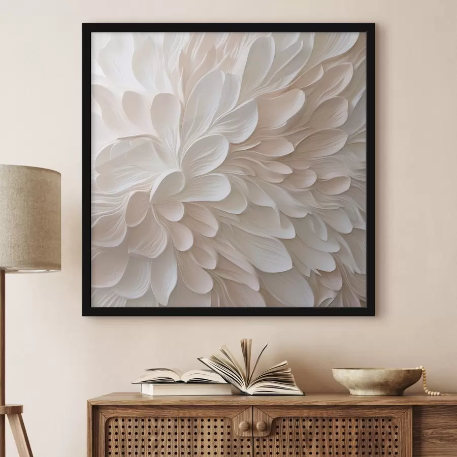 Fototapetai Tapybos stiliaus abstrakčių žiedlapių imitacija f48760