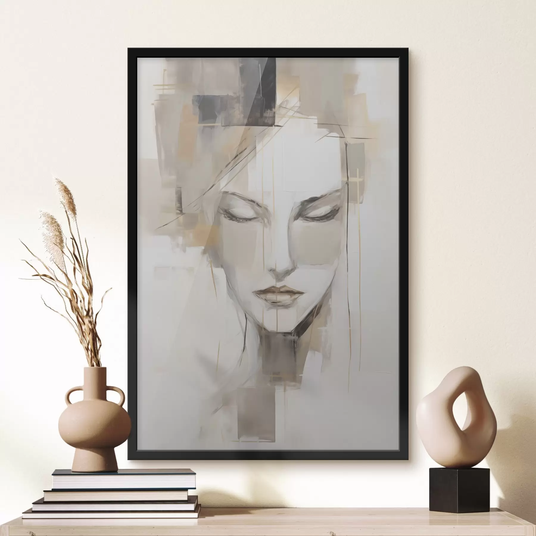 Paveikslėlis Abstraktus moters portretas f48761