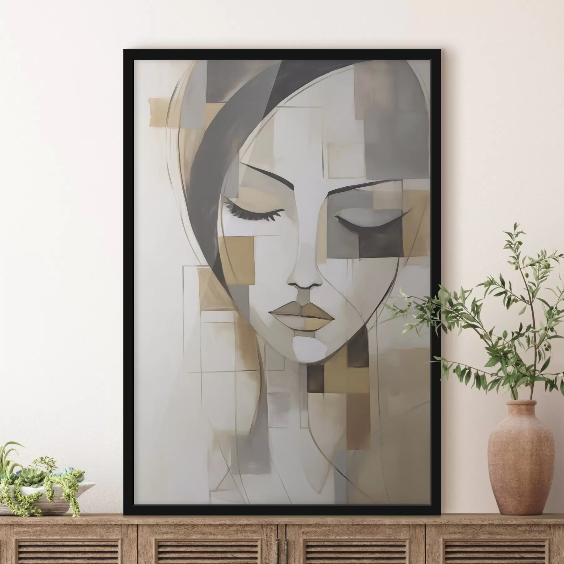 Fototapetai Abstraktus portretas f48762