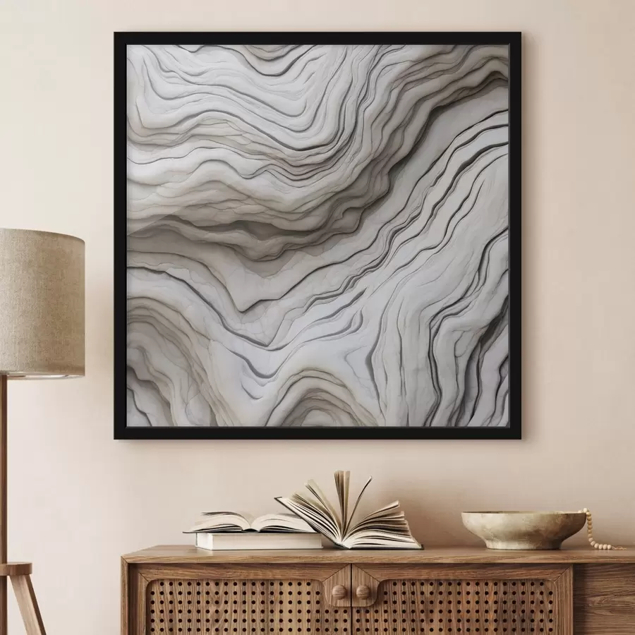 Fototapetai Abstraktus kūrinys su sklandžiomis linijomis f48769