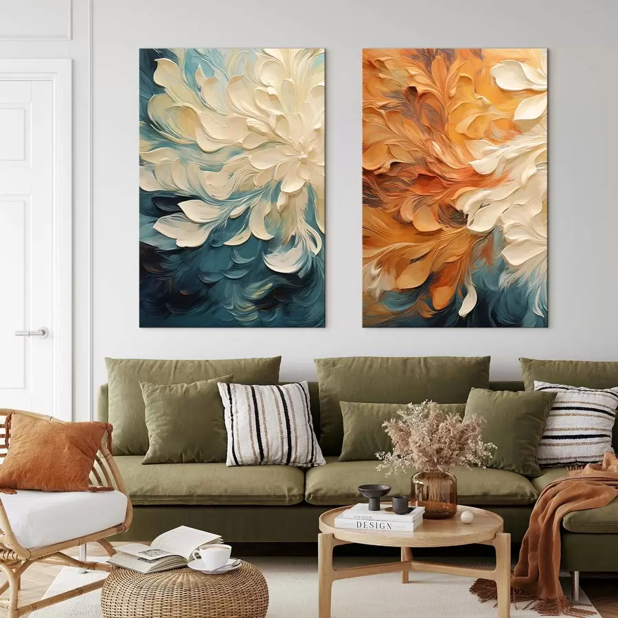 Paveikslėlis Abstrakcija, imitacija aliejiniais dažais m30378