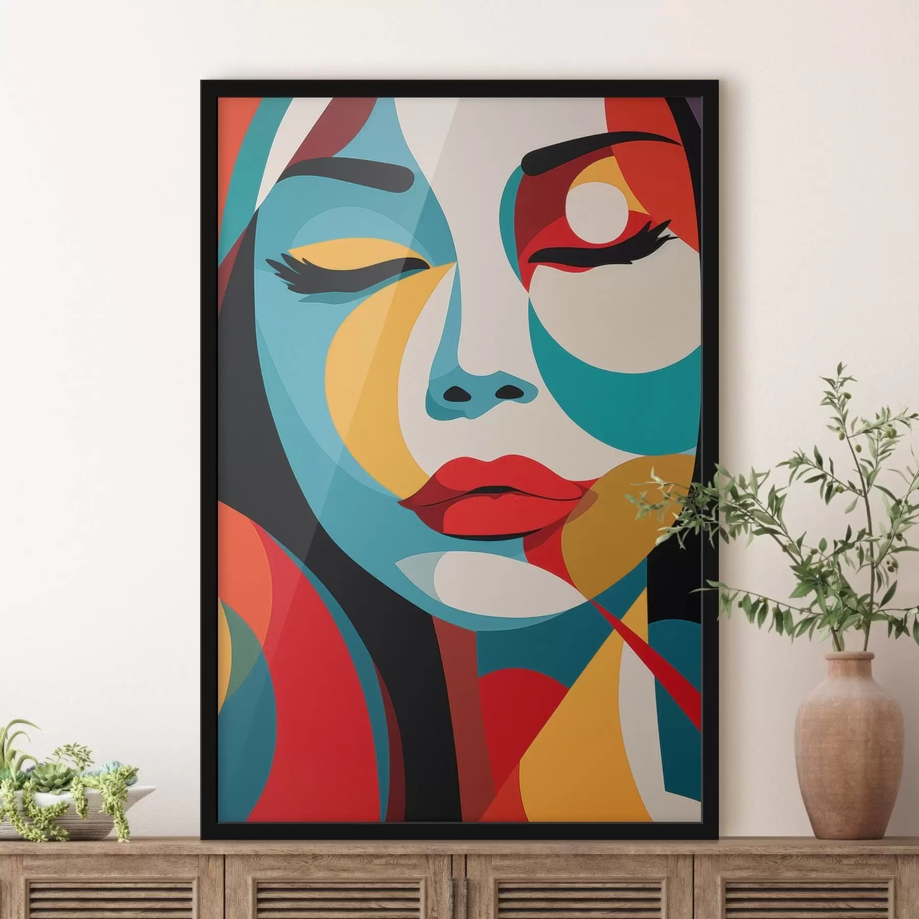 Fototapetai Abstraktus portretas f48948