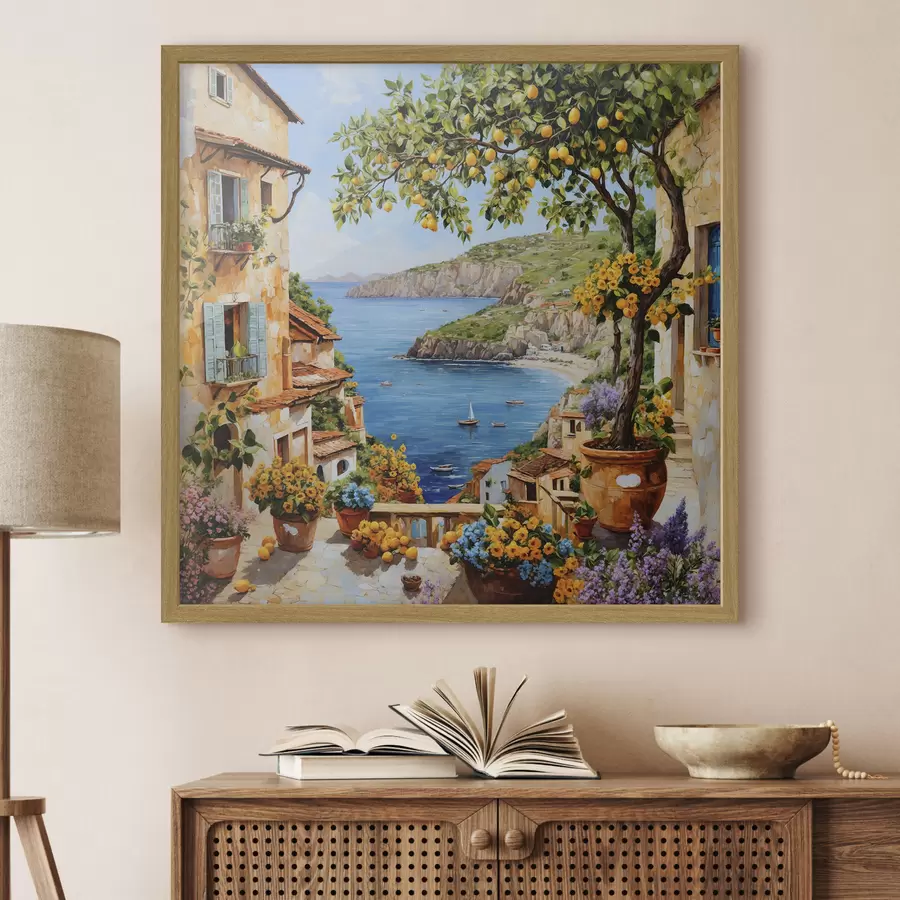 Fototapetai Citrinmedis prie jūros f48818