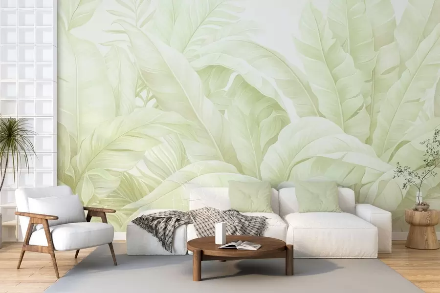 Fototapetai Derliaus atogrąžų lapai w05518v1