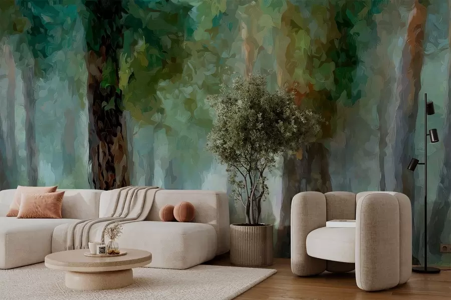 Fototapetai Lapuočių miškas w05508