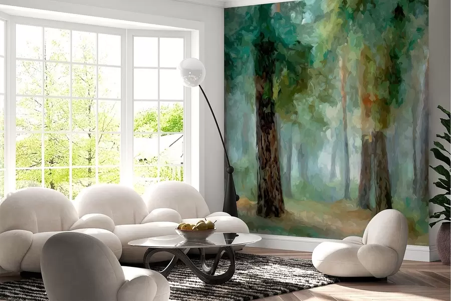 Fototapetai Lapuočių miškas w05508