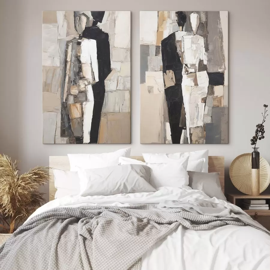 Paveikslėlis Poros abstrakčios siluetai m30391