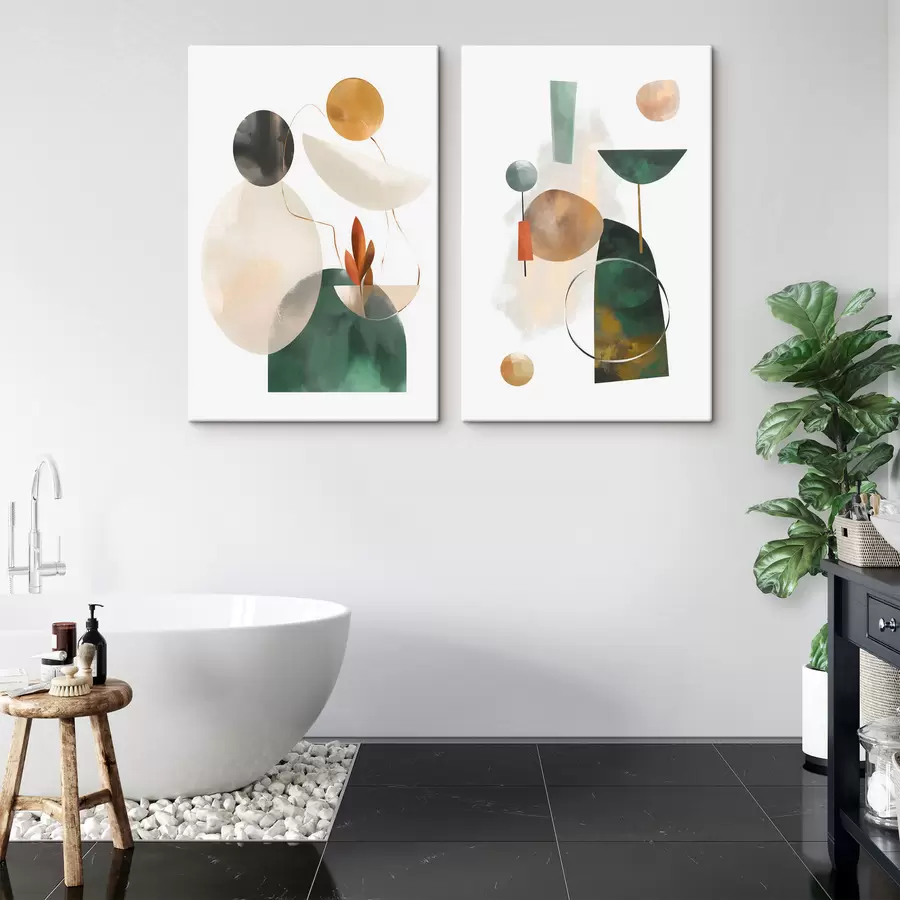 Paveikslėlis Geometrinių figūrų abstrakcija m30393