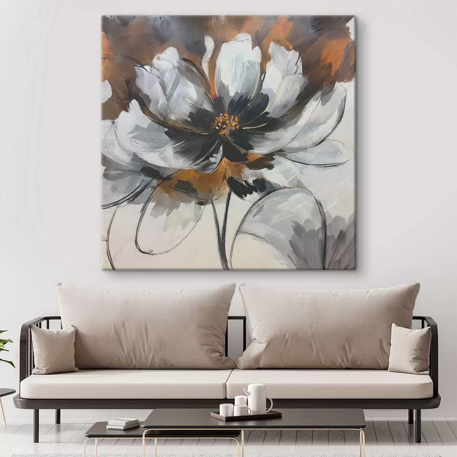 Paveikslėlis Abstrakcija su gėle s48696