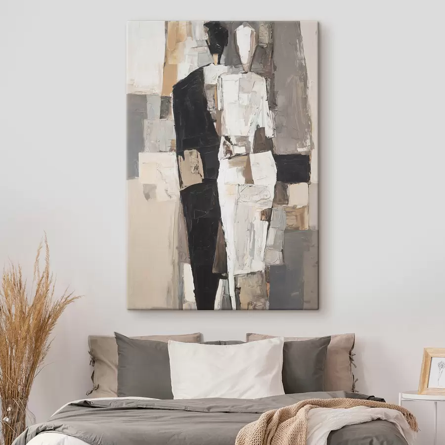 Fototapetai Poros abstrakčios siluetai s48925