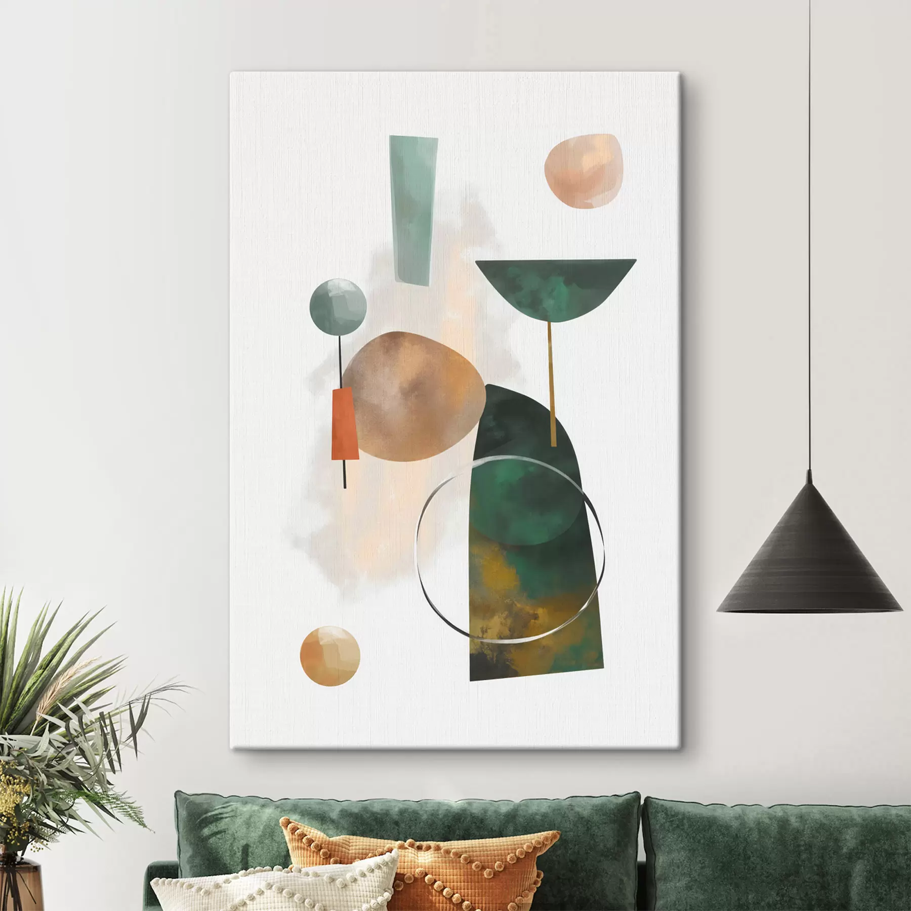 Paveikslėlis Geometrinių figūrų abstrakcija s48930