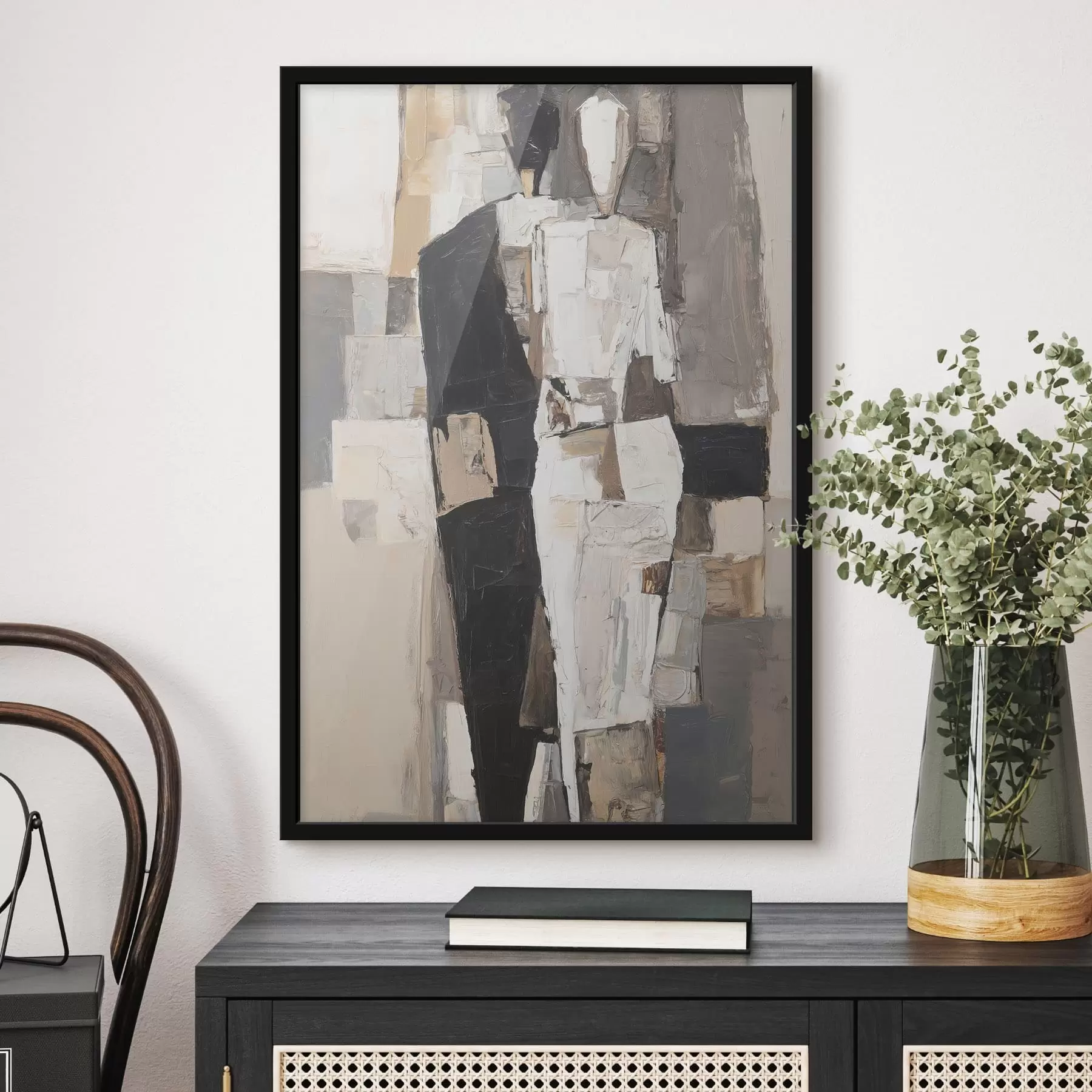 Fototapetai Poros abstrakčios siluetai f48925