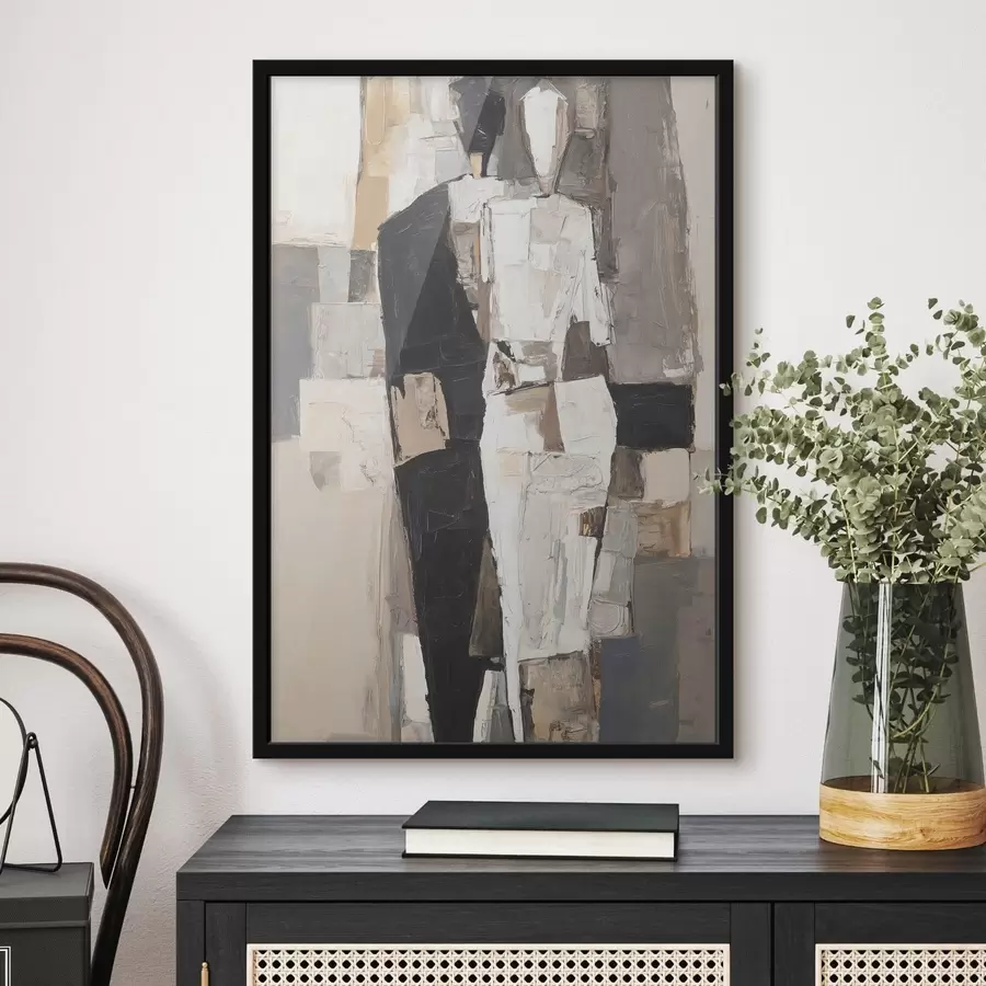 Fototapetai Poros abstrakčios siluetai f48925