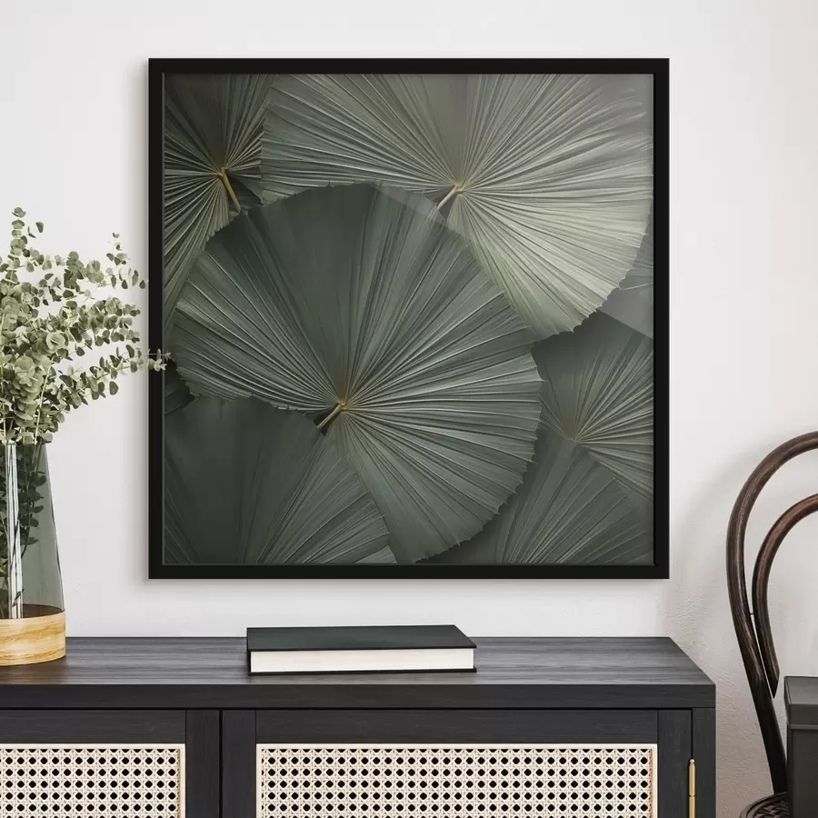 Fototapetai Vėduoklinių palmių lapai f48977