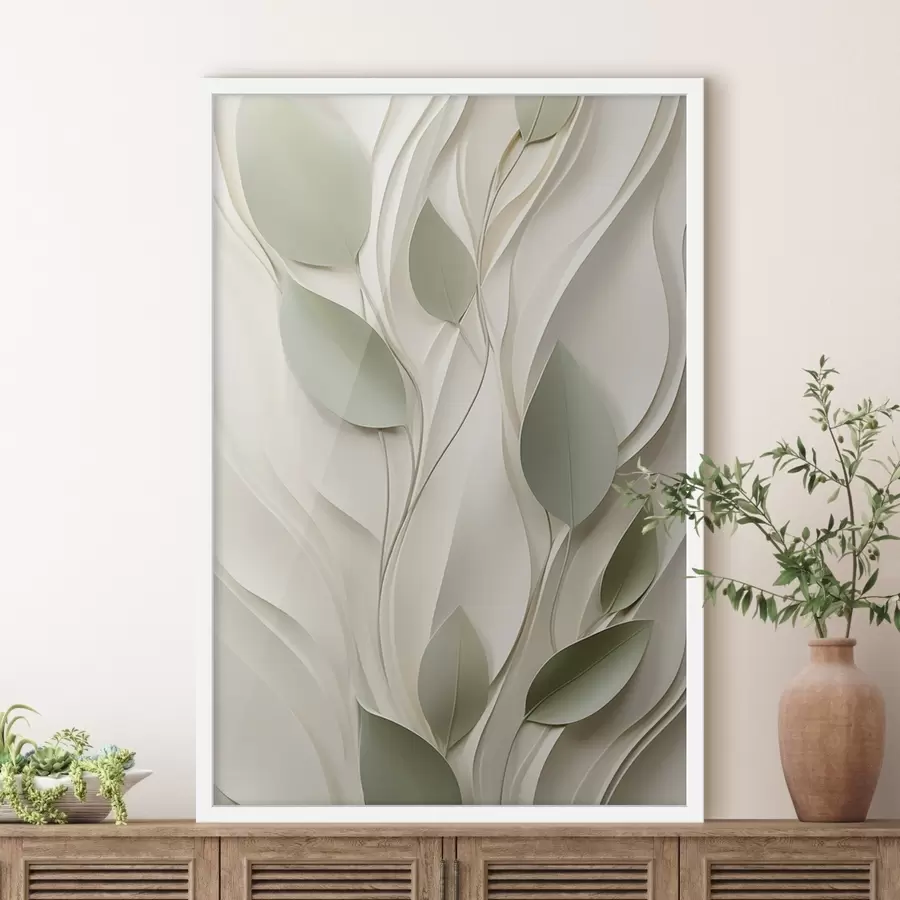 Fototapetai Abstrakti augalų kompozicija f48985