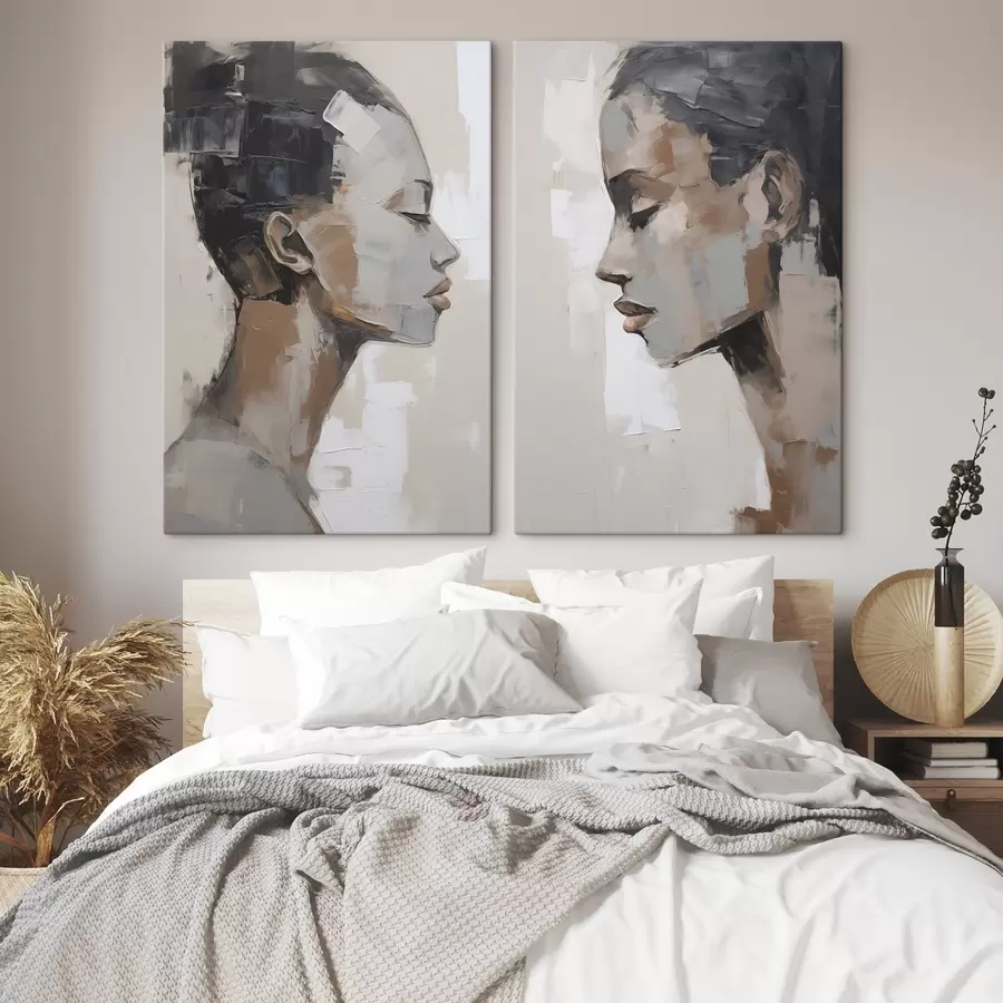 Paveikslėlis Moters portretas, imituojantis tapybą m30407