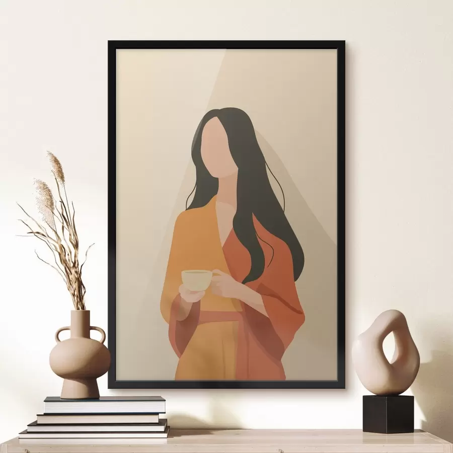 Fototapetai „Minimal Woman“ portretai f49020