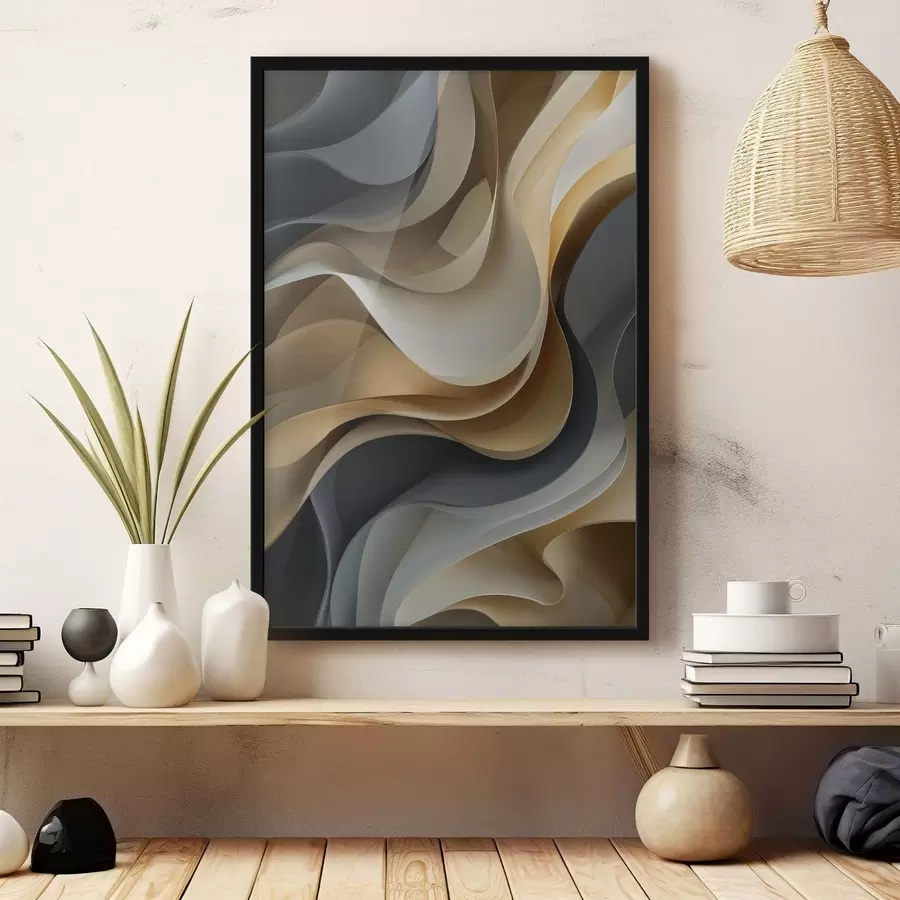 Fototapetai Abstrakčios bangos f49033