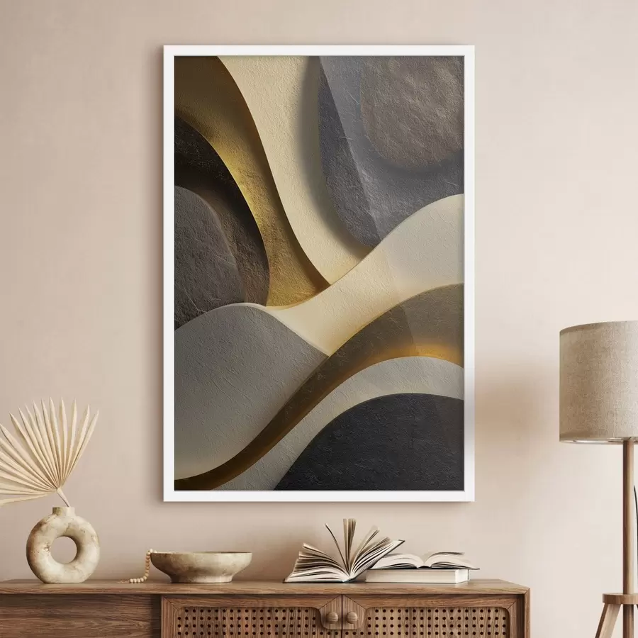 Fototapetai Tekančios formos f49034