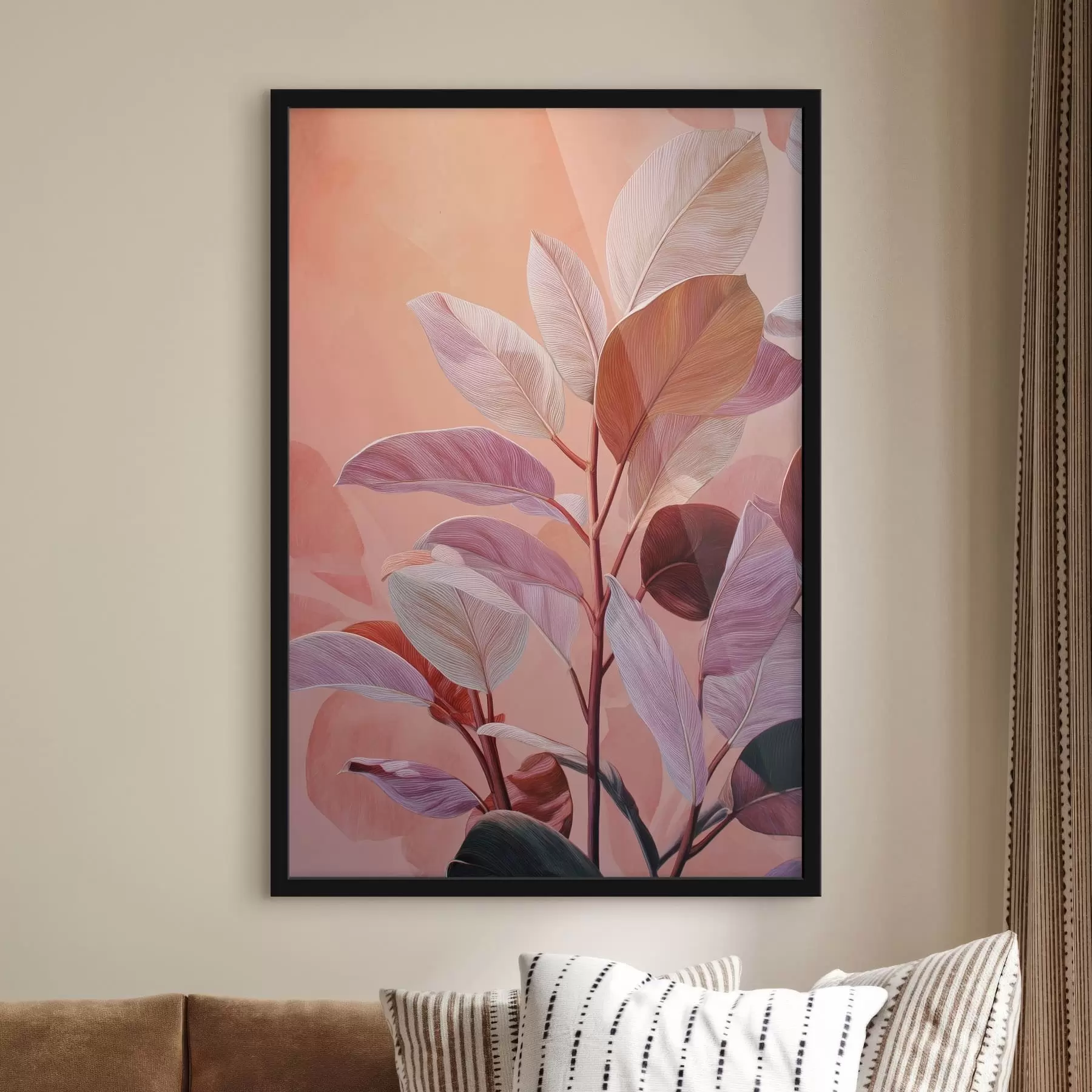 Fototapetai Dekoratyviniai lapai f49038