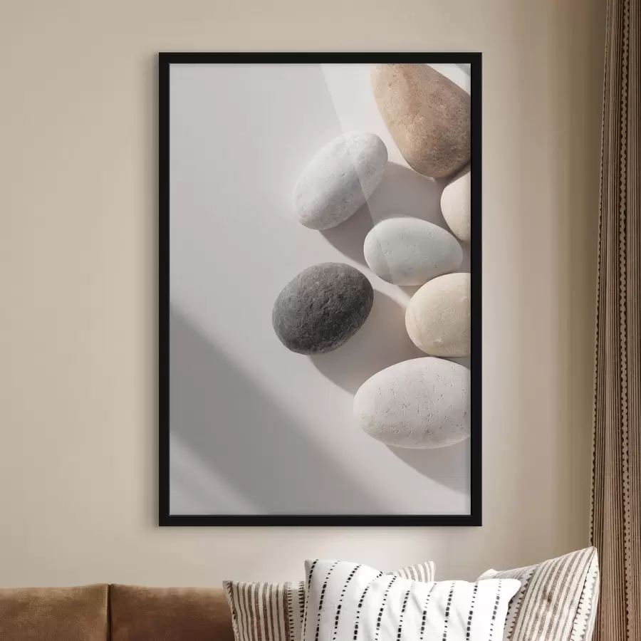 Fototapetai Minimalistinis akmenų balansavimas f49041