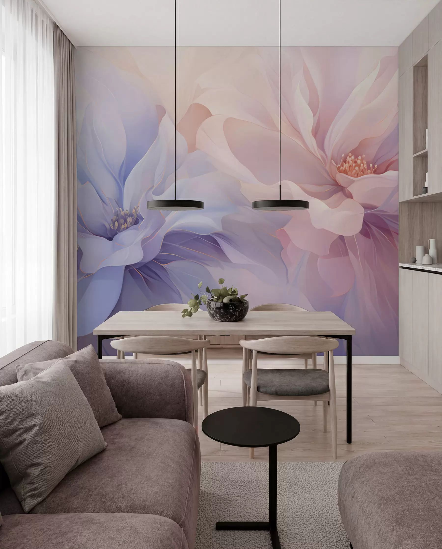 Fototapetai Lengvi žiedlapiai w05580