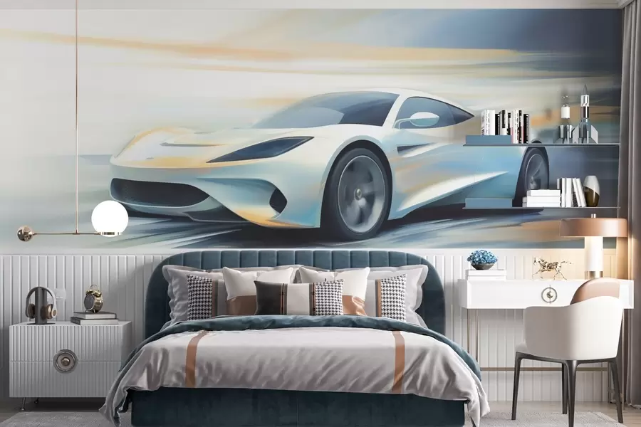 Fototapetai Abstraktaus automobilio w05636
