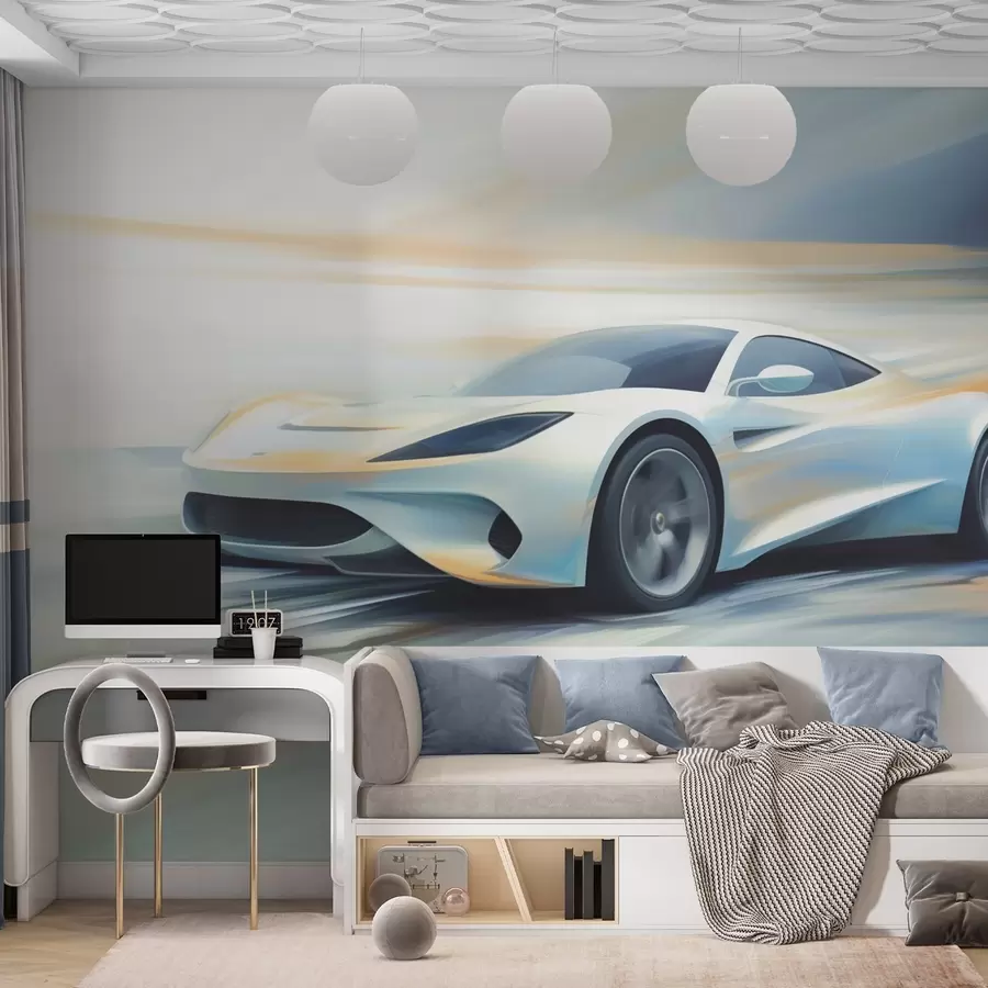 Fototapetai Abstraktaus automobilio w05636