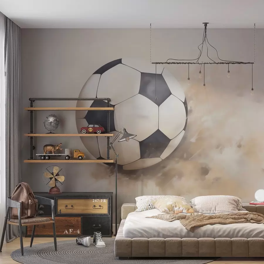 Fototapetai Paveikslas, vaizduojantis futbolo kamuolį w05640
