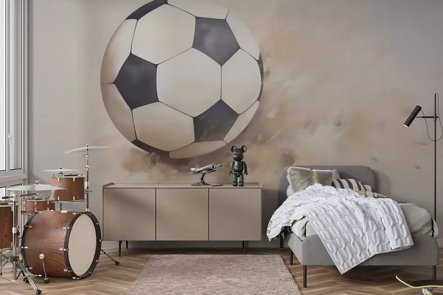 Fototapetai Paveikslas, vaizduojantis futbolo kamuolį w05640