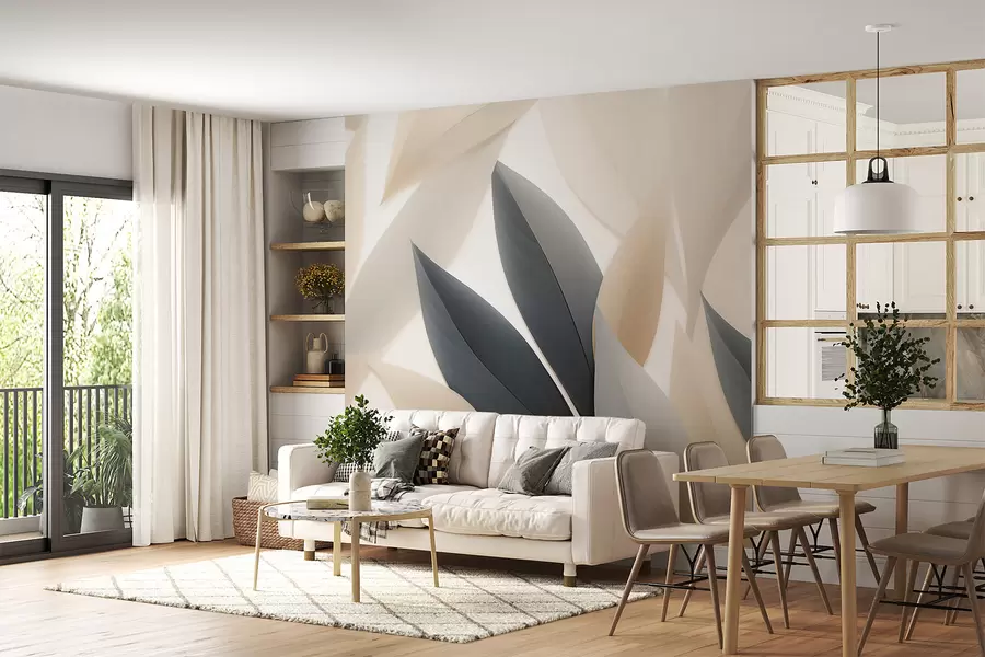 Fototapetai Smailūs lapai w05203