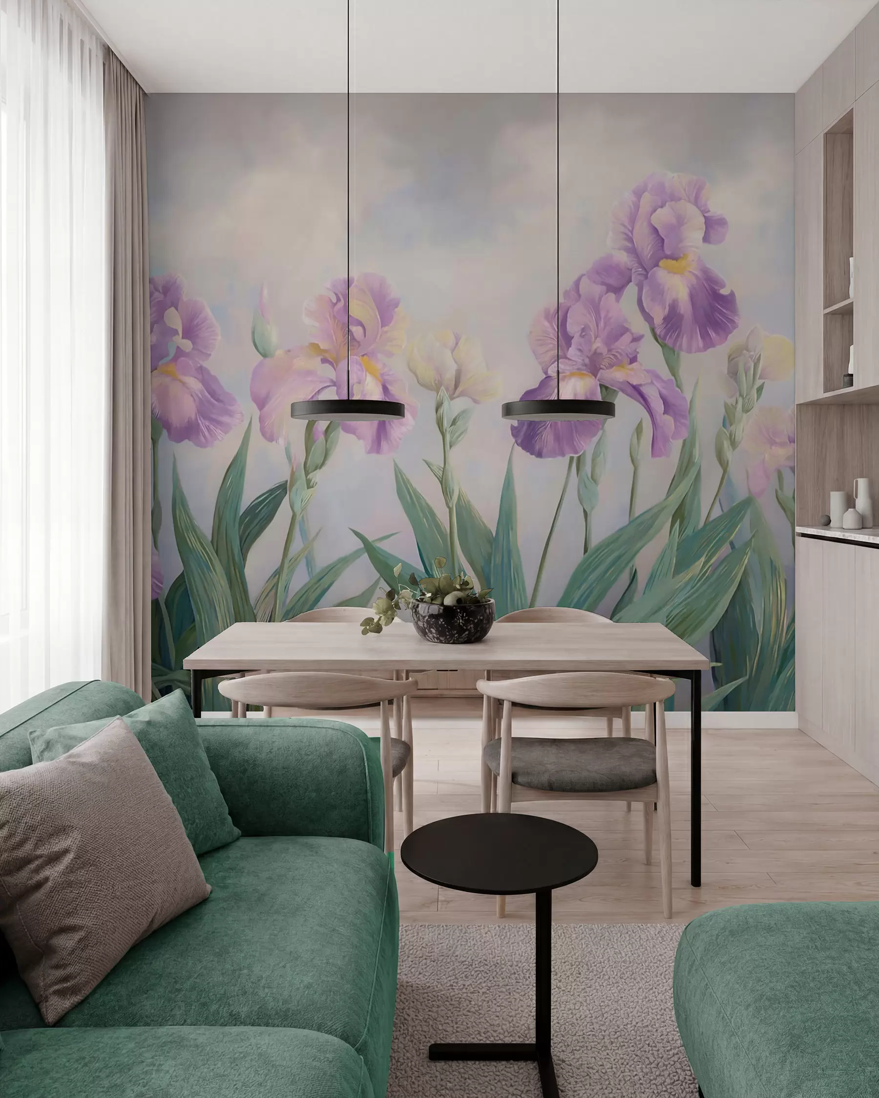 Fototapetai Klasikinės gėlės w05646