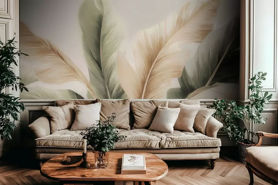 Fototapetai Bananų lapai w05648