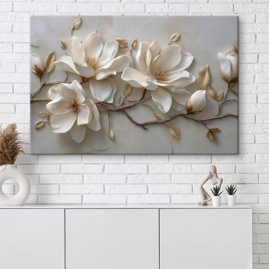 Fototapetai Magnolijos šaka s49407