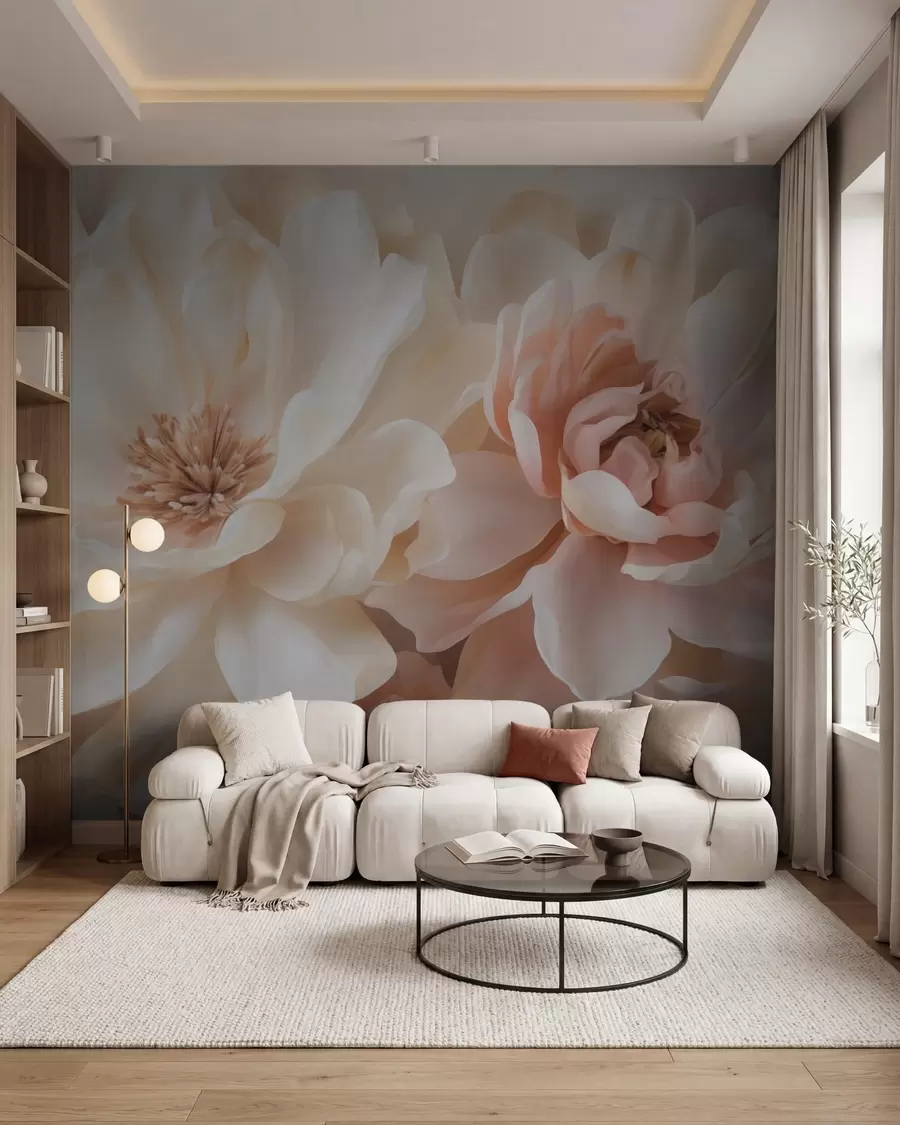 Fototapetai Didelės gėlės w05633