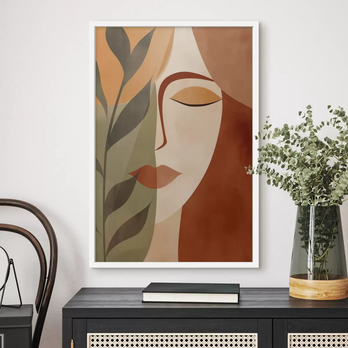 Plakatas Abstraktus portretas f49450