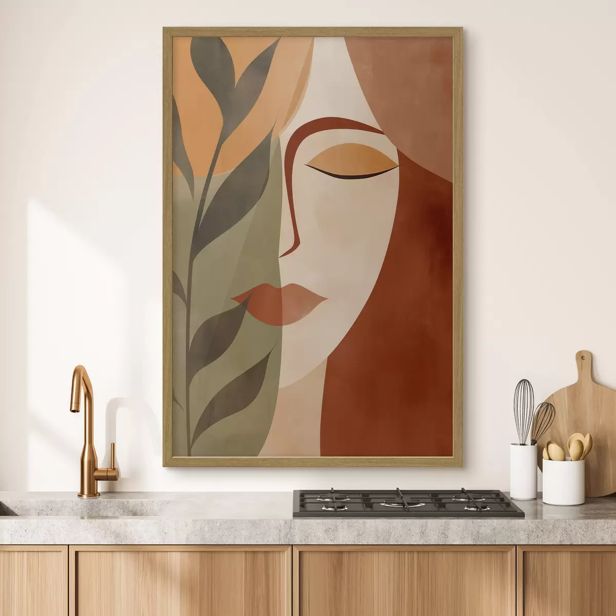Plakatas Abstraktus portretas f49450