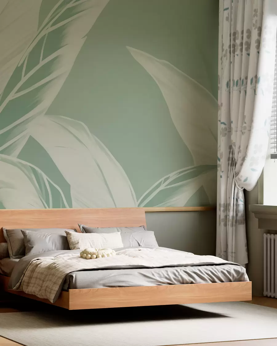 Fototapetai Ilgi bananų lapai w05681