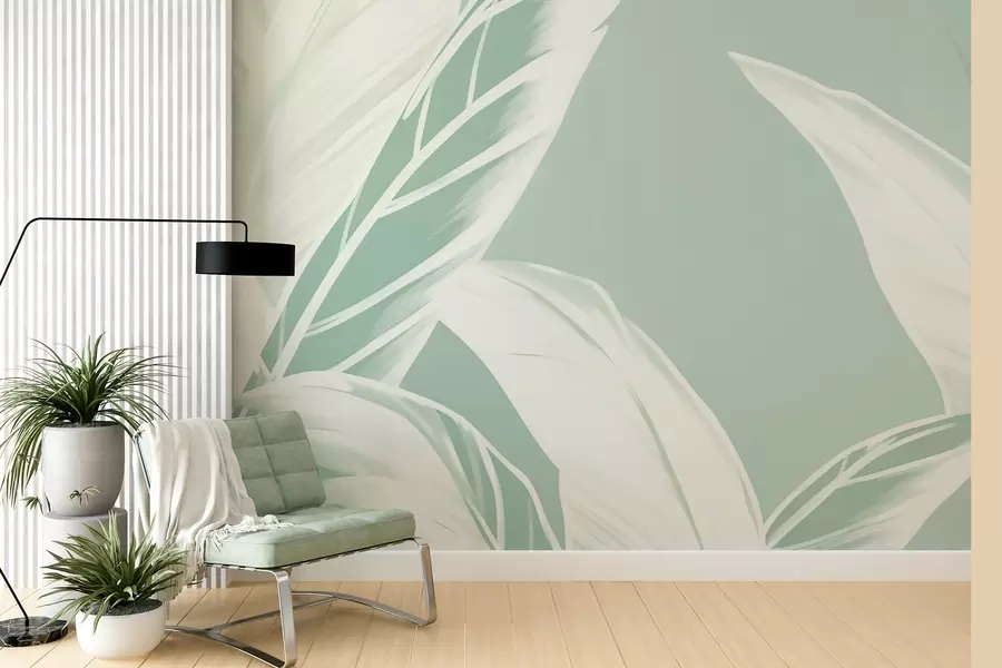 Fototapetai Ilgi bananų lapai w05681