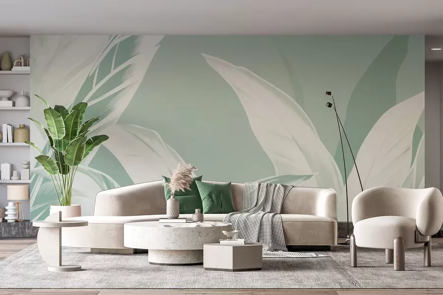 Fototapetai Ilgi bananų lapai w05681