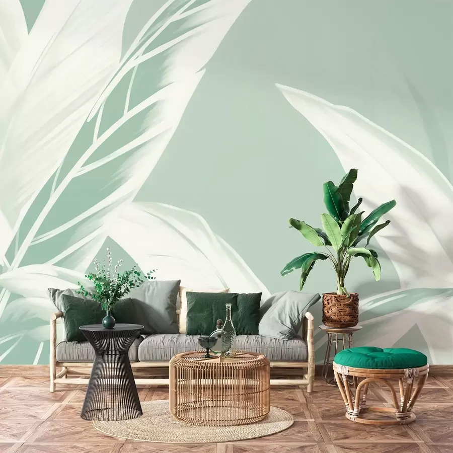 Fototapetai Ilgi bananų lapai w05681