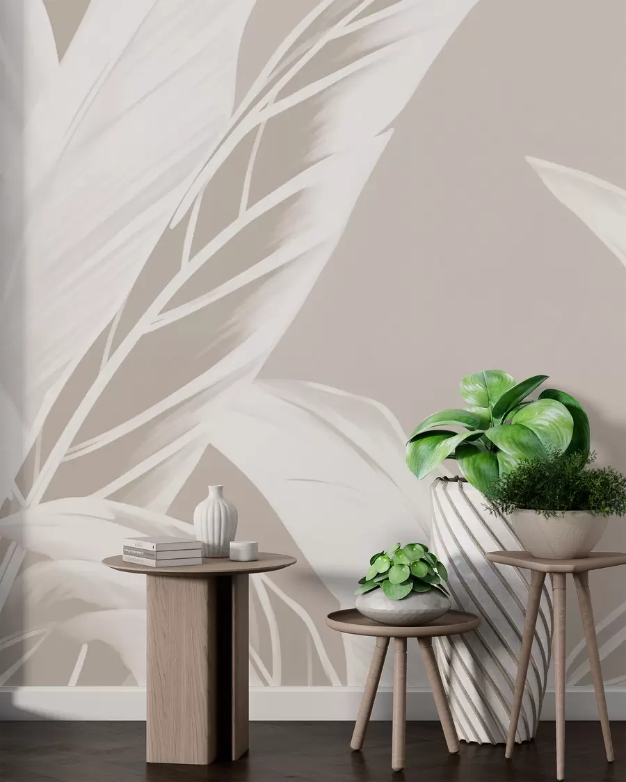 Fototapetai Ilgi bananų lapai w05681v2