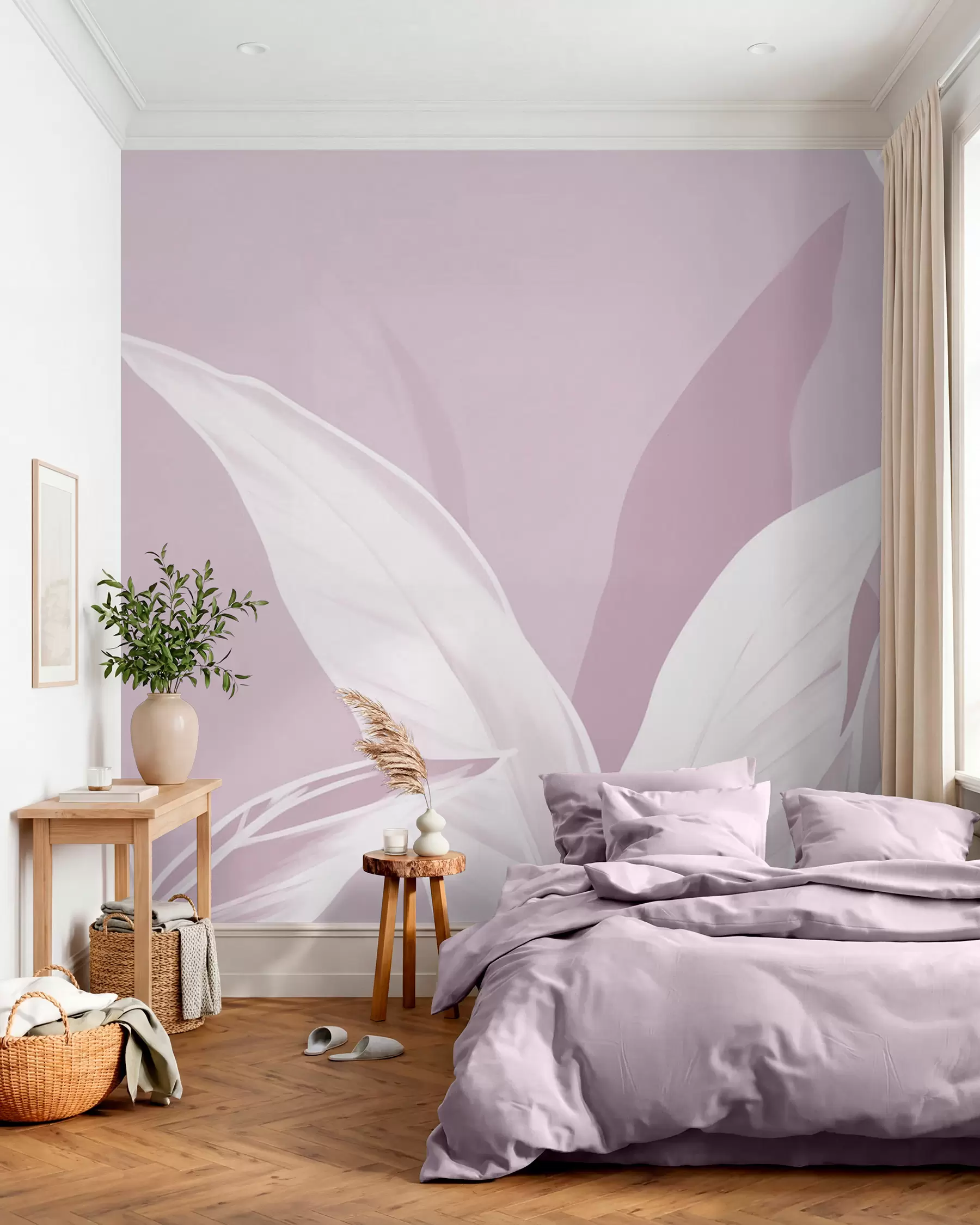 Fototapetai Ilgi bananų lapai w05681v3