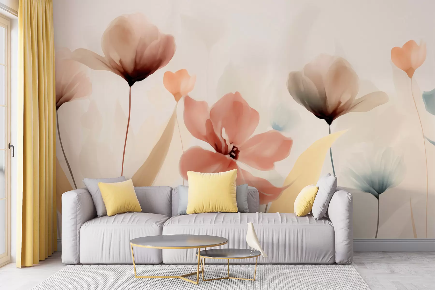 Fototapetai Laukinės gėlės w05684